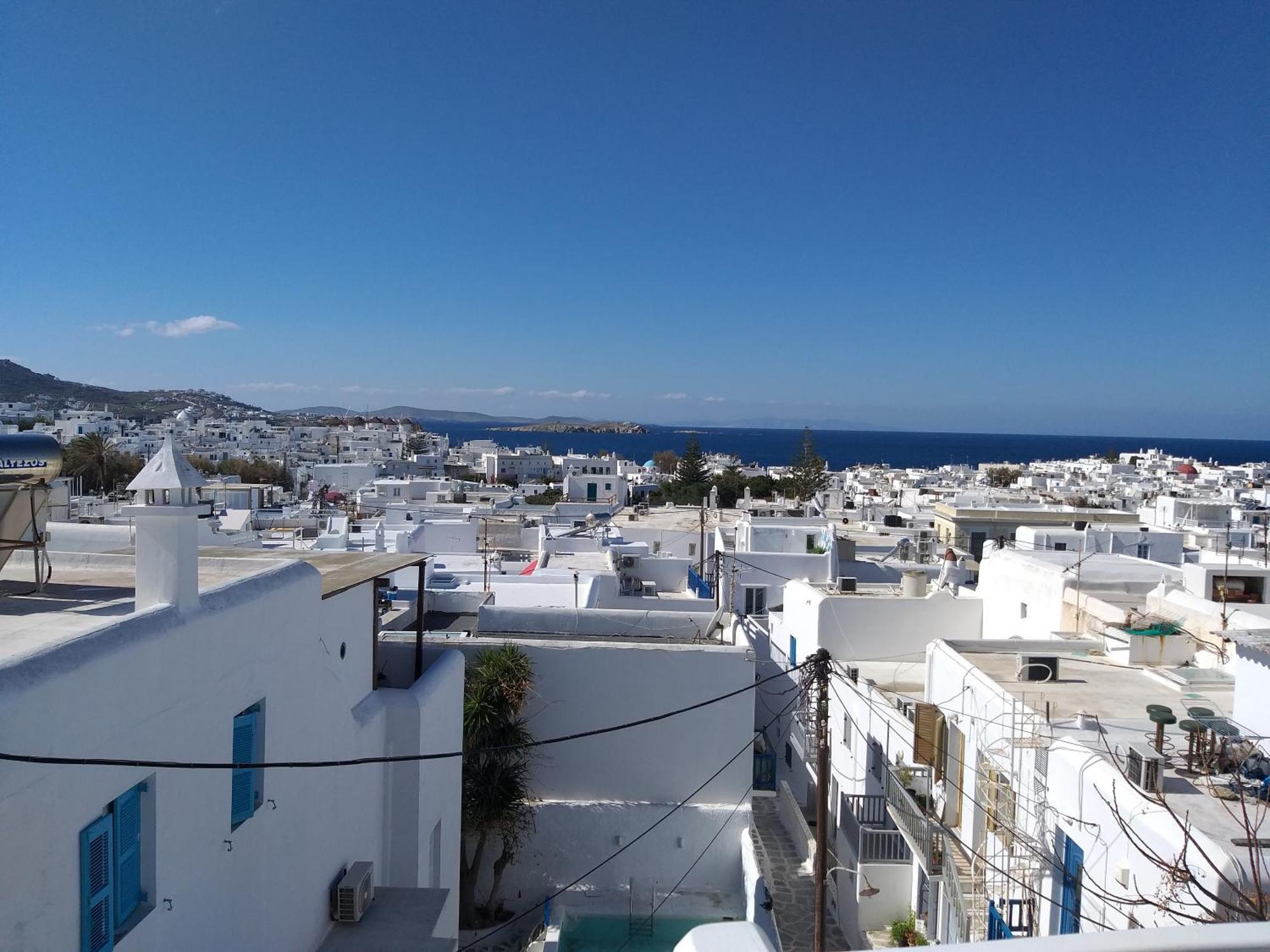 Alex Oldtown Sea View Rooms And Appartments Mykonos Town Ngoại thất bức ảnh