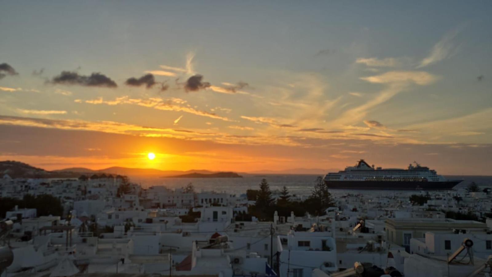 Alex Oldtown Sea View Rooms And Appartments Mykonos Town Phòng bức ảnh