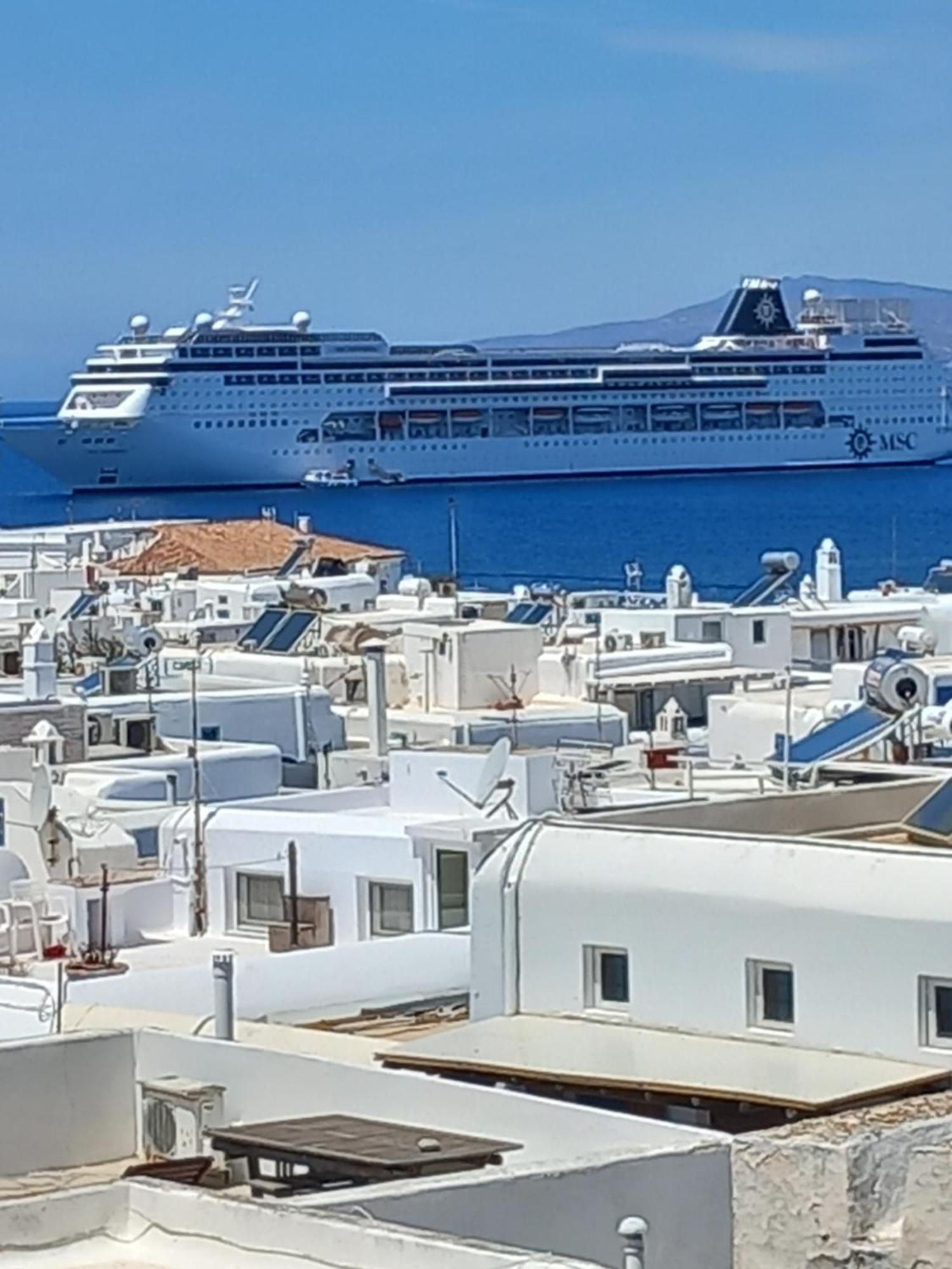 Alex Oldtown Sea View Rooms And Appartments Mykonos Town Phòng bức ảnh