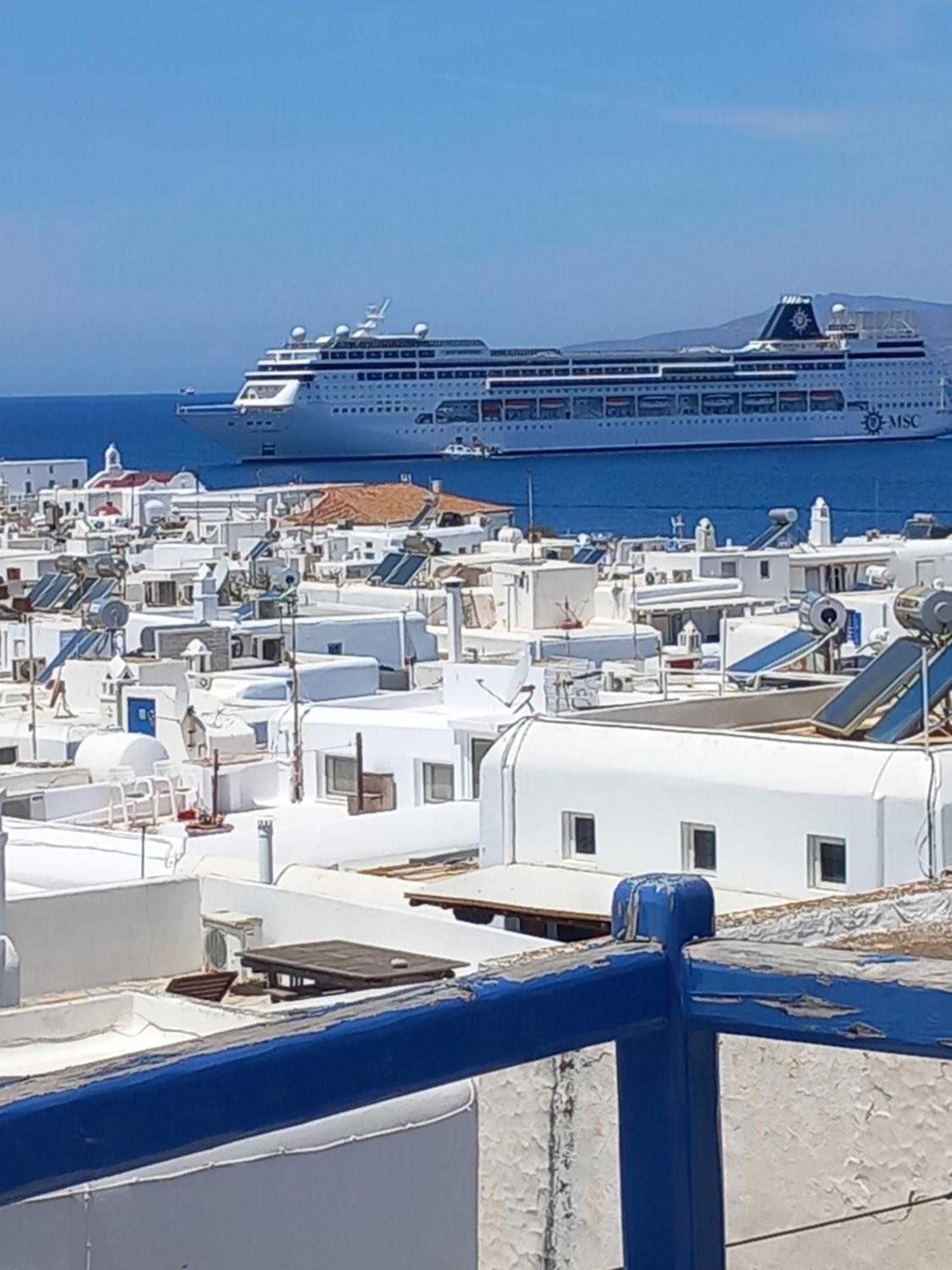 Alex Oldtown Sea View Rooms And Appartments Mykonos Town Phòng bức ảnh